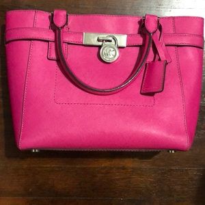 Michael Kors hot pink purse